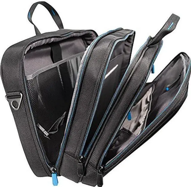 Alt view image 2 of 5 - Mobile Edge Vindicator Gaming Laptop Briefcase 2.0 - Perfect for Alienware Gaming Laptops 15" Laptops - Modern ScanFast Checkpoint Friendly Laptop Briefcase for Men & Women, Professionals, Travel