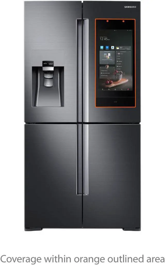 Alt view image 2 of 5 - BoxWave Screen Protector Compatible with Samsung Family Hub Refrigerator with AKG Speaker - ClearTouch Crystal (2-Pack), HD Film Skin - Shields from Scratches