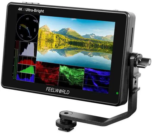 Alt view image 3 of 3 - FEELWORLD LUT7 and LUT7 PRO Camera Field DSLR Monitor Bundle
