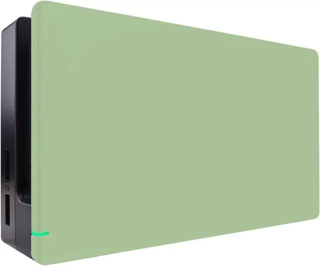 Alt view image 5 of 5 - eXtremeRate Matcha Green Soft Touch Grip Joycon Housing Shell with ABXY Direction Buttons for Nintendo Switch, Replacement Faceplate for Nintendo Switch Dock  Joy-Con Dock NOT Included