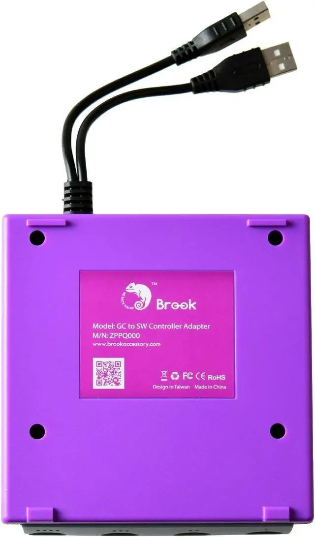 Alt view image 4 of 5 - Mcbazel Brook Super SW Converter for GameCube GC to Nintendo Switch Controller Adapter with Gam3Gear Keychain