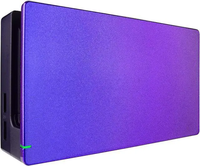 Alt view image 5 of 5 - eXtremeRate Chameleon Purple Blue Joycon Housing Shell (D-Pad Version) with Full Set Buttons for Nintendo Switch, Replacement Faceplate for Nintendo Switch Dock  Joy-Con Dock NOT Included