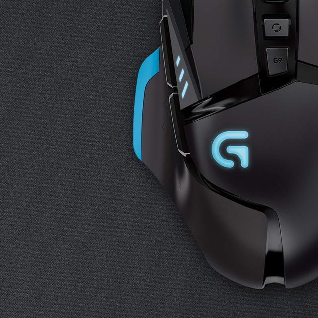 Alt view image 4 of 5 - Logitech G640 Cloth Gaming Mouse Pad, Moderate surface friction, Consistent surface texture, Stable, Rollable - Black