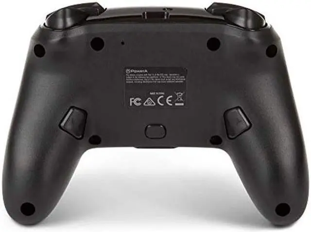 Alt view image 3 of 5 - PowerA Enhanced Nintendo Switch Controller Wireless - Black, Rechargeable Pro Controller for Switch, Immersive Motion Control and Advanced Gaming Buttons