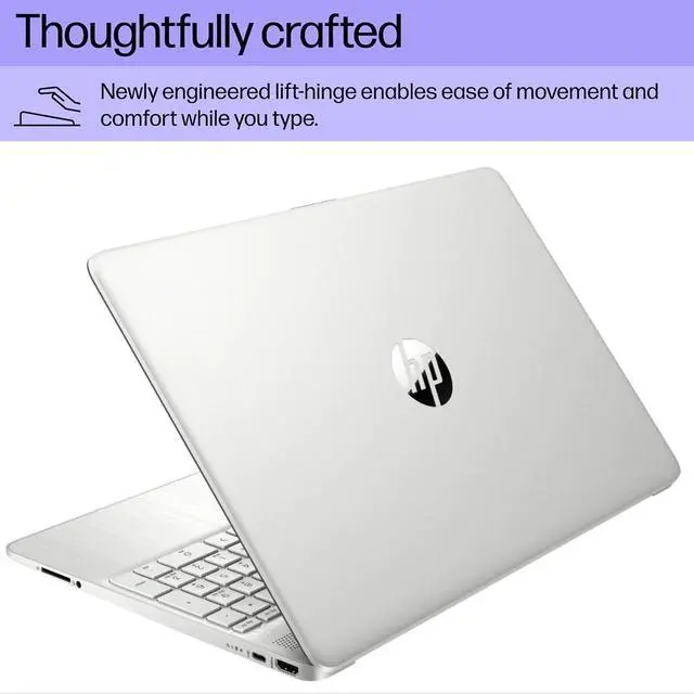 Alt view image 5 of 5 - HP 2023 Newest Laptop, 15.6" Touchscreen Display, Intel Core i3-1215U Processor, 8GB RAM, 256GB SSD, Fast Charge, Intel UHD Graphics, Wi-Fi, Bluetooth, Webcam, Thin & Portable, Windows 11 Home