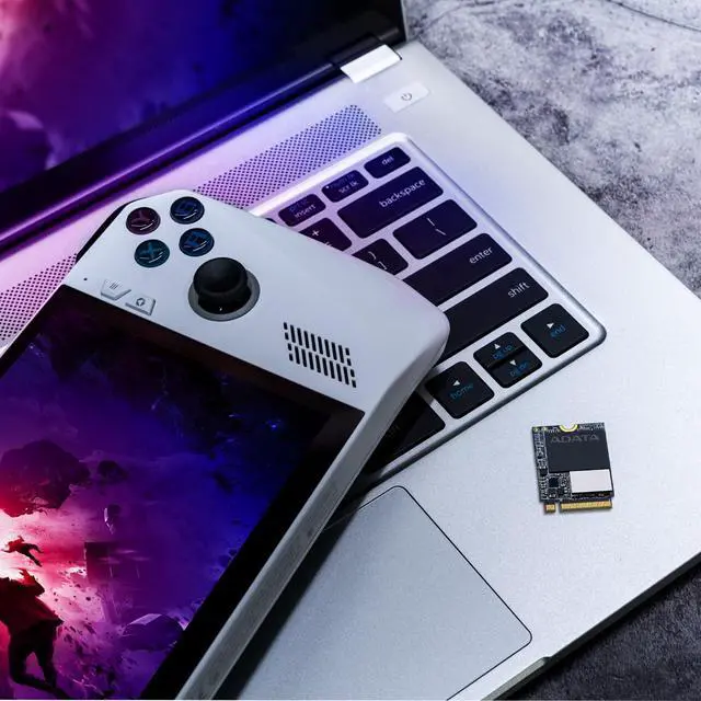 Alt view image 4 of 5 - ADATA 2TB 2230 SSD, Legend 820, NVMe PCIe Gen4 x 4 M.2, Speed up to 5,000MB/s, Internal Solid State Drive for Steam Deck, Asus Rog Ally, Microsoft Surface, Other PC and Gaming Consoles