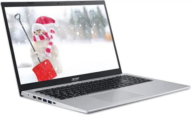 Alt view image 2 of 5 - acer Aspire 5 Slim Business Laptop, 15.6 inch FHD IPS Display, 11th Gen Intel Core i3-1115G4 Processor, 36GB RAM, 1TB SSD, WiFi 6, HDMI,  Alexa, Windows 11, Silver