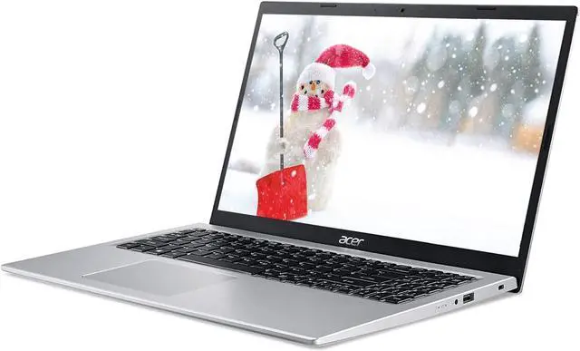 Alt view image 3 of 5 - acer Aspire 5 Slim Business Laptop, 15.6 inch FHD IPS Display, 11th Gen Intel Core i3-1115G4 Processor, 36GB RAM, 1TB SSD, WiFi 6, HDMI,  Alexa, Windows 11, Silver