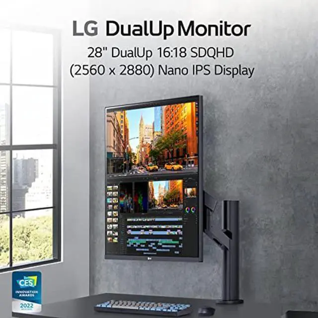LG 28MQ780-B 28 Inch SDQHD (2560 x 2880) Nano IPS DualUp