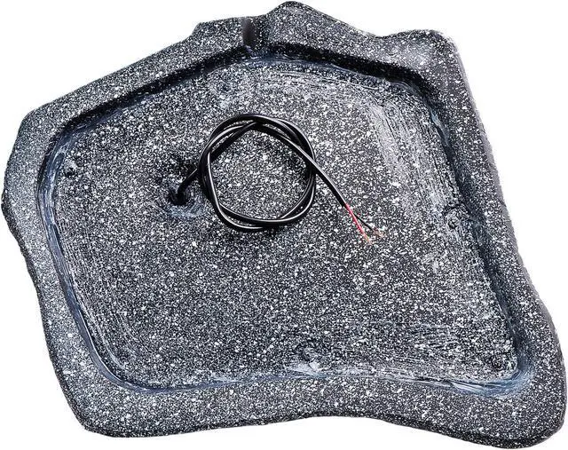Alt view image 4 of 4 - OSD Audio 8" High Fidelity Outdoor Rock Speaker Durable Weather-Resistant Design, Single - Granite Grey RS850