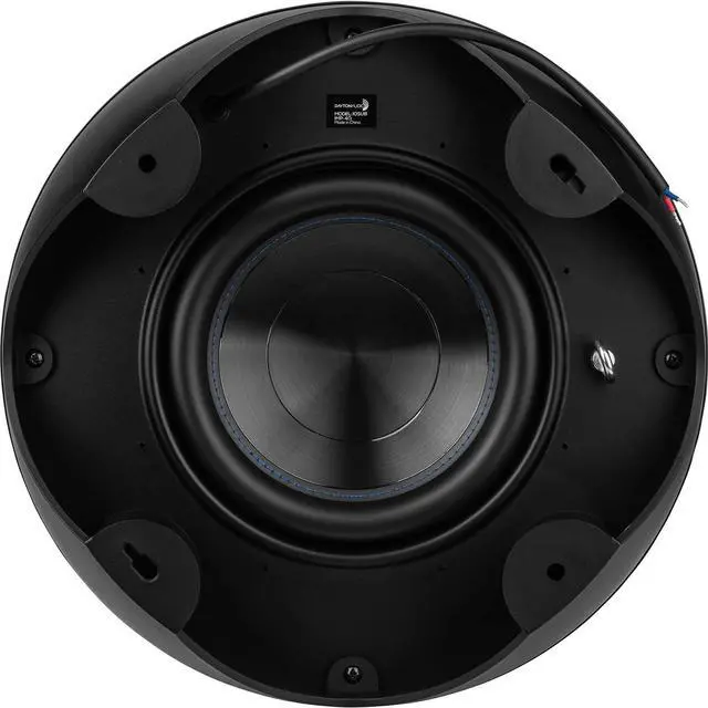 Alt view image 3 of 5 - Dayton Audio IOSUB 10" IP66 Subwoofer 150 Watts RMS at 4 Ohms Impedance - Durable Weather-Resistant Indoor/Outdoor Speaker