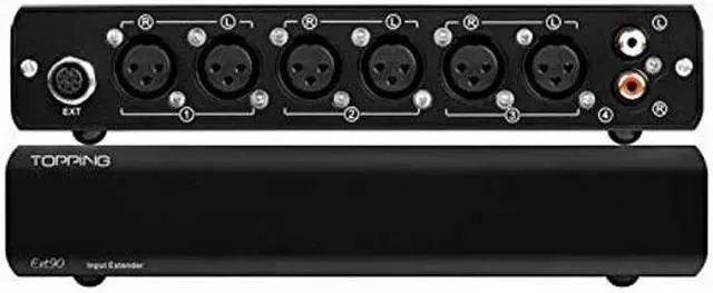 Alt view image 2 of 4 - Topping Pre90 Preamplifier & Ext90 Input Extender Hi-Res Audio NFCA Modules 2RCA 4XLR Combination (Silver, Ext90)