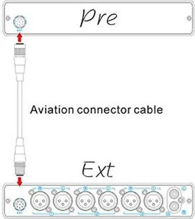 Alt view image 4 of 4 - Topping Pre90 Preamplifier & Ext90 Input Extender Hi-Res Audio NFCA Modules 2RCA 4XLR Combination (Silver, Ext90)