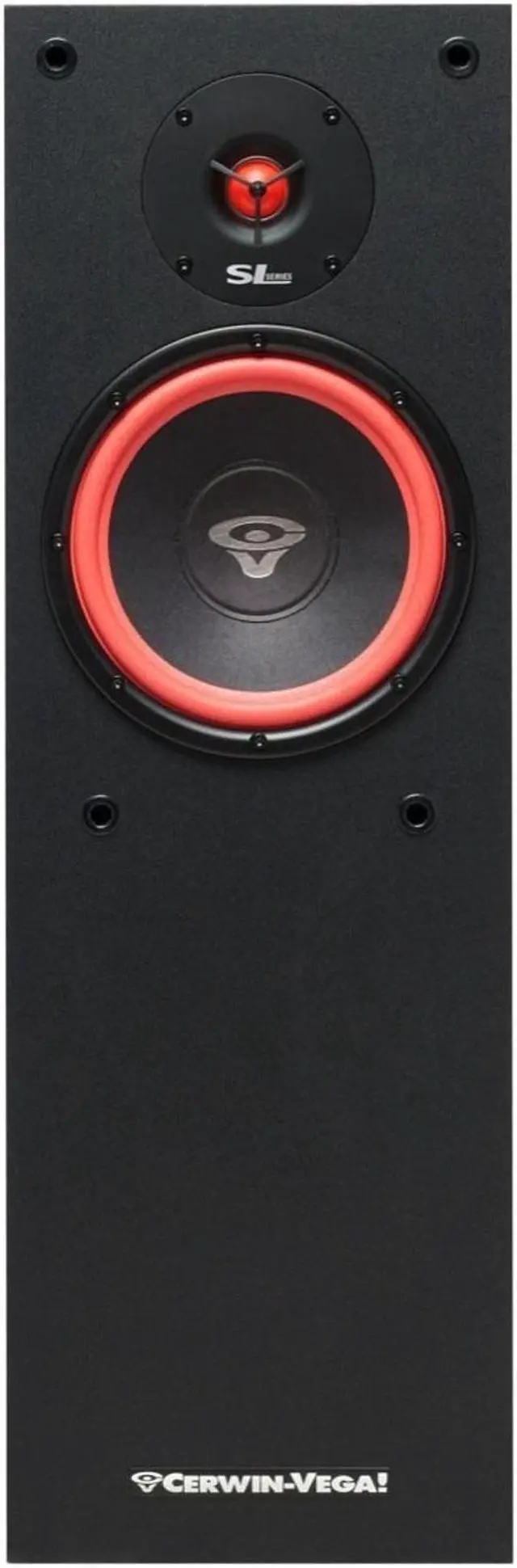 Alt view image 2 of 4 - Cerwin-Vega SL-8 SL Series 8" 150 Watts 2-Way Floor Speaker Black
