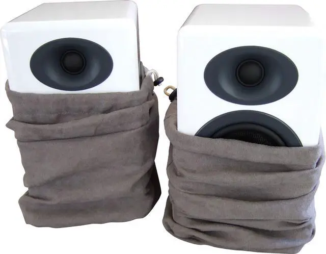 Alt view image 5 of 5 - Audioengine P4 Passive Bookshelf Speakers | Home Stereo High-Performing 2-Way Desktop Speakers (White)