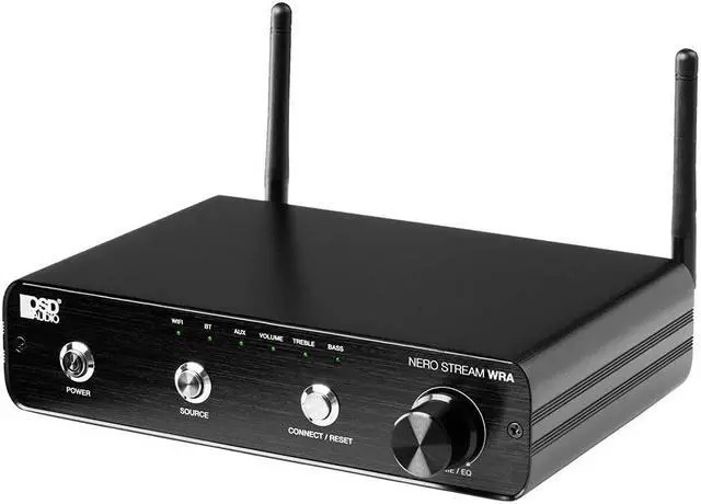 Alt view image 4 of 5 - OSD Nero Stream WRA: Outdoor Amplifier w/App Control (100W x 2), Stream Spotify, Tidal & More, IP64 Weatherproof, Class D Compact Design, EQ Control, Ideal for Backyards & Patios