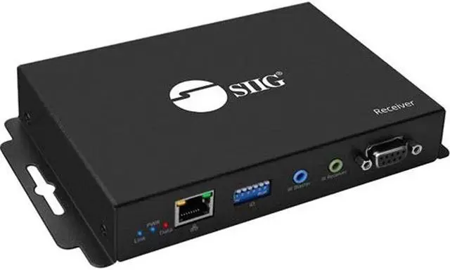 Main image of SIIG HDMI 2.0 Video Wall Over IP Multicast System- Receiver, Video Wall, Many to Many, 4K30Hz, Serial & IR Control, 120m,Decoder (RX) for CE-H25211-S1, TAA Compliant (CE-H25311-S1)