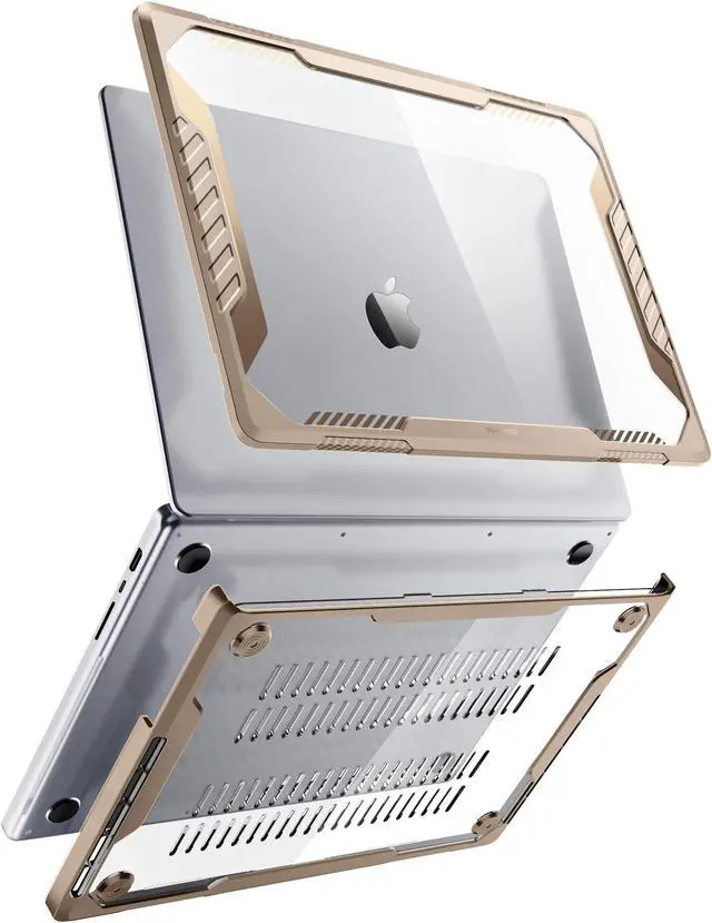 Alt view image 3 of 5 - SUPCASE for MacBook Pro 14 Inch Case 2024-2021 (Unicorn Beetle), M4/M3/M2/M1 Pro/Max A3185 A3401 A3112 A2918 A2992 A2779 A2442 Heavy Duty Rugged Hard Shell Protective Cover for MacBook Pro 14", Tan