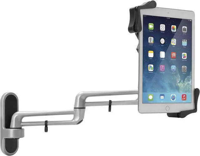 Alt view image 2 of 5 - Tablet Wall Mount,17-7/8" L,Silver