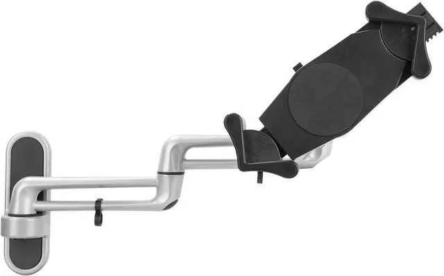 Alt view image 3 of 5 - Tablet Wall Mount,17-7/8" L,Silver