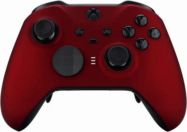 Alt view image 3 of 5 - eXtremeRate Faceplate Shell + Bottom Shell for Xbox Elite Series 2, Elite Series 2 Core Controller - Scarlet Red