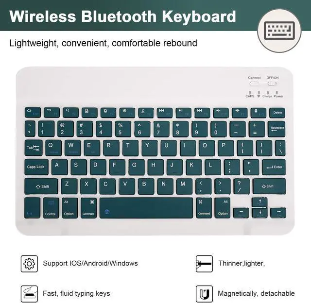 Alt view image 5 of 5 - LAMA Keyboard Case with Mouse for iPad Air 11 inch 2025 7th/2024 6th & 10.9 -inch iPad Air 4th/5th Generation, Folio Keyboard Cover with Pencil Holder for 11 inch iPad Pro (4th/3rd/2nd/1st Gen), DGN