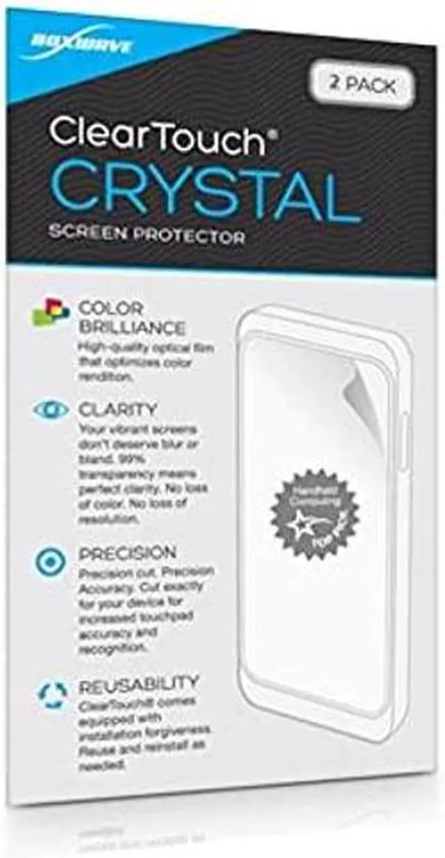 Alt view image 4 of 5 - BoxWave Screen Protector Compatible with Wacom Cintiq 16 (DTK1660K0A) - ClearTouch Crystal (2-Pack), HD Film Skin - Shields from Scratches for Wacom Cintiq 16 (DTK1660K0A)