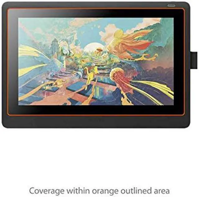 Alt view image 3 of 5 - BoxWave Screen Protector Compatible with Wacom Cintiq 16 (DTK1660K0A) - ClearTouch Crystal (2-Pack), HD Film Skin - Shields from Scratches for Wacom Cintiq 16 (DTK1660K0A)