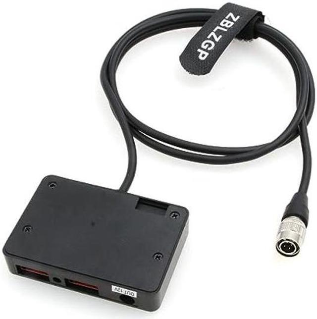 ZBLZGP DV-SQN4S Hirose 4 pin to Dual USB Type-A QC 3.0 5V