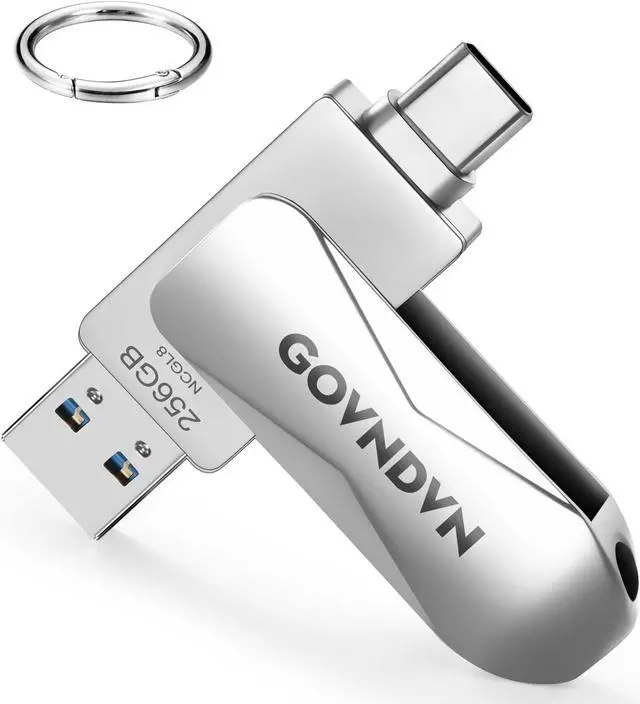 Main image of GOVNDVN Photo-Stick-for-iPhone 16 15, 256GB iPhone-Photo-Stick for iPad Android Phone MacBook PC with USB C and USB 3.0, iPhone Photostick Photo-Storage-Stick iPhone-Backup Flash Drive