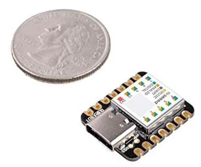 Alt view image 4 of 5 - Seeed Studio XIAO SAMD21 - Smallest Arduino Microcontroller with Rich Interfaces for Wearable Devices, 100% Arduino IDE Compatible, 3pcs