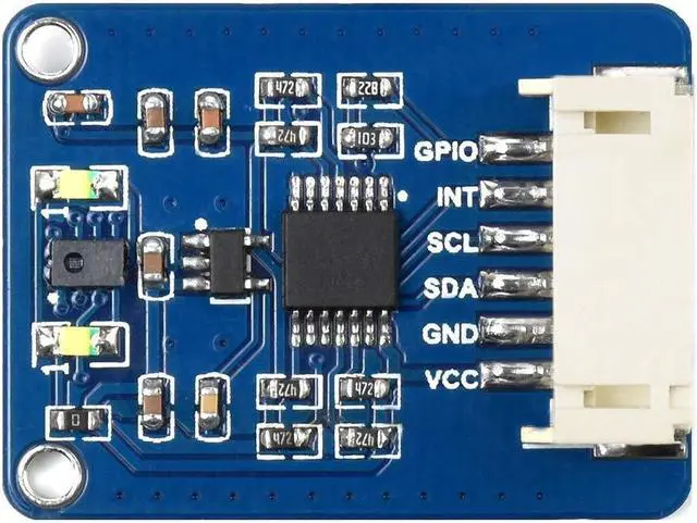 Main image of Waveshare AS7341 Spectral Color Sensor Visible Spectrum Sensor High Precision I2C Bus Compatible with Raspberry Pi 5/4B/3B/Zero/Zero W/Zero 2W/Pico/Pico W/Pico WH
