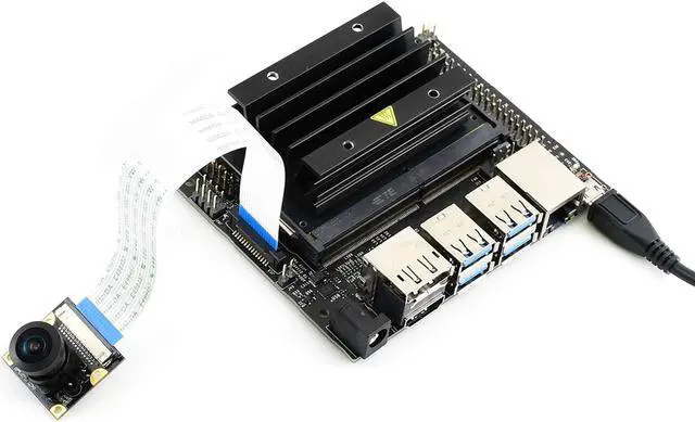 Alt view image 3 of 5 - waveshare 8MP IMX219-160 Camera Compatible with Jetson Nano and Raspberry Pi Compute Module 3/3+,8 Megapixels Camera Module IMX219 Sensor 3280x2464 Resolution 160 Degree FOV