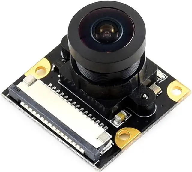 Alt view image 4 of 5 - waveshare 8MP IMX219-160 Camera Compatible with Jetson Nano and Raspberry Pi Compute Module 3/3+,8 Megapixels Camera Module IMX219 Sensor 3280x2464 Resolution 160 Degree FOV