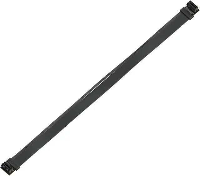Main image of LINKUP - Flexible SLI Bridge GPU Cable Extreme High-Speed Technology Premium Shielding 85 ohm Design for NVIDIA GPUs Graphic Cards|NOT compatible with AMD or RTX 2000/3000 GPU - [40 cm]