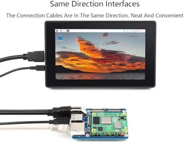 Alt view image 2 of 5 - CM4 Base Board (Advanced C Version) for Compute Module 4, with Raspberry Pi 40PIN GPIO Header/MIPI CSI Camera Ports/LCD Display Port/Fan/HDMI/USB/Gigabit Ethernet RJ45 Connector