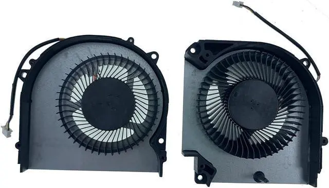 Alt view image 2 of 3 - Rangale CPU and GPU Cooling Fan for Gigabyte Gaming G5 KC G7 KC G5 GE KE ME G7 KE RP47, Aorus 7 SA, Aorus 5 KB RC45, Aorus 5 SB, Aorus 5 MB Series DFS5K221153711 DFS5M325063B1N(Thick Pairs)
