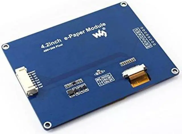 Alt view image 3 of 5 - 4.2inch E-Ink Display Module Resolution 296x128 3.3v E-Paper Electronic Screen Panel SPI Interface for Raspberry Pi/STM32/Arduino/Nucleo/Jetson Nano