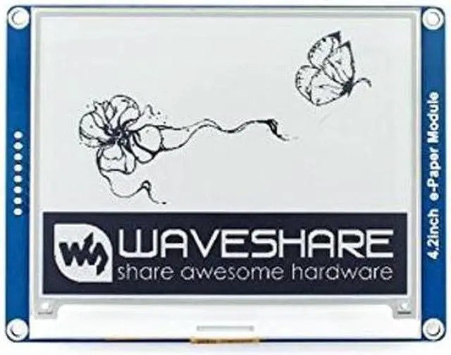 Alt view image 4 of 5 - 4.2inch E-Ink Display Module Resolution 296x128 3.3v E-Paper Electronic Screen Panel SPI Interface for Raspberry Pi/STM32/Arduino/Nucleo/Jetson Nano