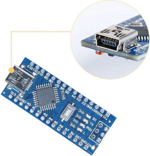 Alt view image 4 of 5 - ELEGOO Nano Board CH 340/ATmega+328P & ELEGOO MEGA R3 Board ATmega 2560