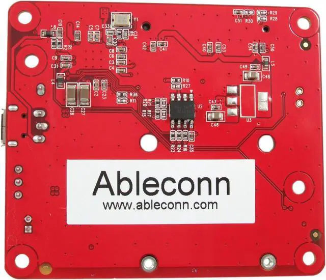 Alt view image 4 of 5 - Ableconn PIUSB2MSA USB to mSATA Converter Stackable Expansion Board for Raspberry Pi