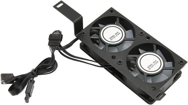 Main image of Memory Cooling Fan 1000 to 3000RPM, 5V 3Pin Aura Sync ARGB Computer Memory Radiator for DDR, DDR2, DDR3, DDR4, DDR5 Desktop Memory Module (Black)