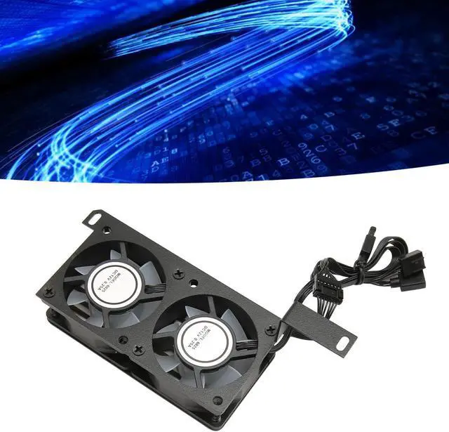 Alt view image 5 of 5 - Memory Cooling Fan 1000 to 3000RPM, 5V 3Pin Aura Sync ARGB Computer Memory Radiator for DDR, DDR2, DDR3, DDR4, DDR5 Desktop Memory Module (Black)