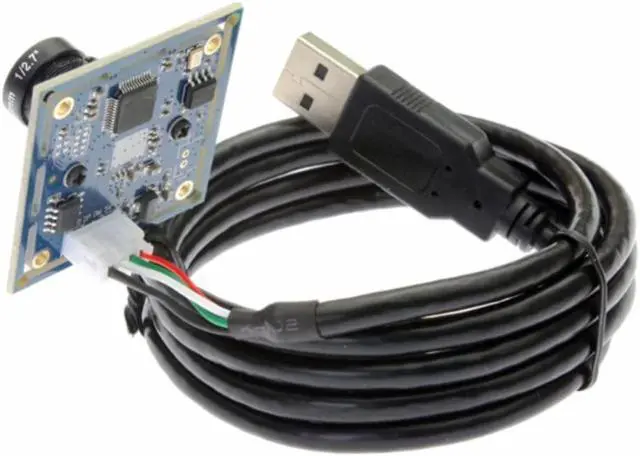 Alt view image 4 of 5 - ELP 1mp HD USB Camera for Computer, Mini HD Free Driver, PC, USB Camera Module, MJPEG, 720p, Webcam, Board, UVC, USB2.0, Lightburn, Linux, Windows, Raspberry Pi, Mac, Jetson Nano