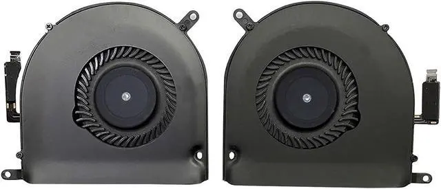 Main image of Left + Right CPU Cooling Fan 610-0194-B 923-0668 Replacement for MacBook Pro 15" A1398Late 2013-Mid 2015 EMC 2674 2745 2876 2881 2909 2910 CPU Cooling Fan