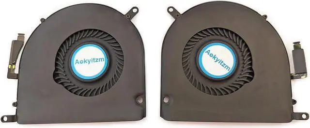 Alt view image 4 of 4 - Left + Right CPU Cooling Fan 610-0194-B 923-0668 Replacement for MacBook Pro 15" A1398Late 2013-Mid 2015 EMC 2674 2745 2876 2881 2909 2910 CPU Cooling Fan
