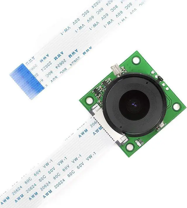 Alt view image 3 of 5 - Arducam for Raspberry Pi 5 Camera Module with Interchangeable CS Mount Lens for Pi 5, 4, 3, 3B+, 5MP OV5647 1080P