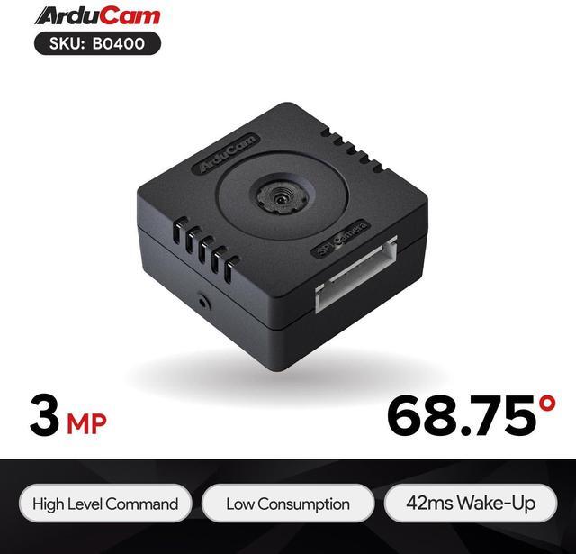 Alt view image 2 of 5 - Arducam Mega SPI Camera for Any Microcontroller, 3MP Fixed Focus Arduino Camera Compatible with Arduino UNO Mega2560, Raspberry Pi Pico, STM32, ESP, and Renesas