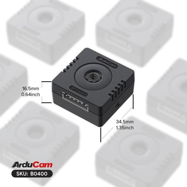Alt view image 5 of 5 - Arducam Mega SPI Camera for Any Microcontroller, 3MP Fixed Focus Arduino Camera Compatible with Arduino UNO Mega2560, Raspberry Pi Pico, STM32, ESP, and Renesas