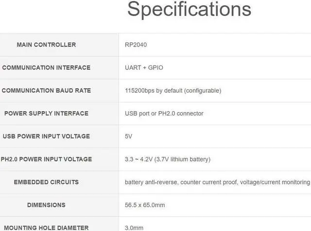 Alt view image 4 of 5 - Coolwell Power Management HAT for Raspberry Pi Series Board, Onboard RTC & Buck-Boost DC Chip,Supports Charging and Power Output at The Same Time